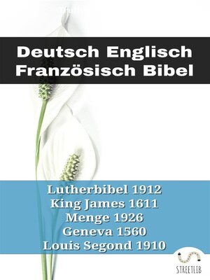 cover image of Deutsch Englisch Französisch Bibel